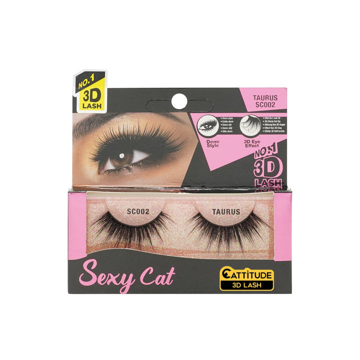 EBIN TAURUS - SEXY CAT 3D LASHES