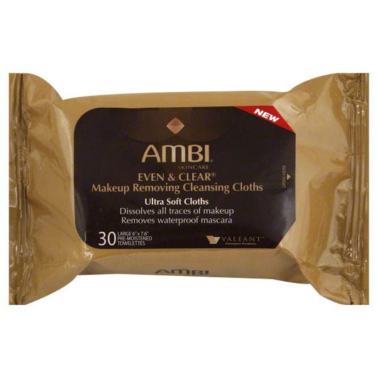 EVEN & CLEAR MAKEUP REMOVING CLEANSING CLOTHS