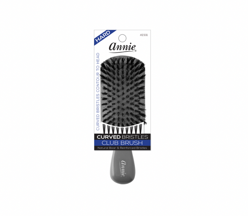 ANNIE HARD CURVED BRISTLES BRUSH