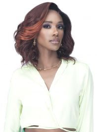 BOBBI BOSS PREMIUM SYNTHETIC 13X4 HD GLUELESS DEEP LACE WIG- MLF259 AIMEE