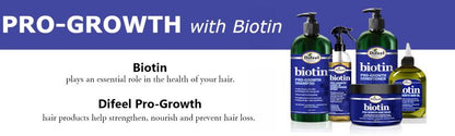DIFEEL BIOTIN PRO-GROWTH SHAMPOO 12 FL.OZ.