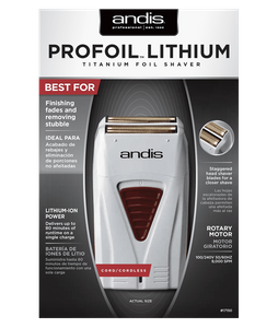 ANDIS PROFOIL LITHIUM TITANIUM FOIL SHAVER #17150