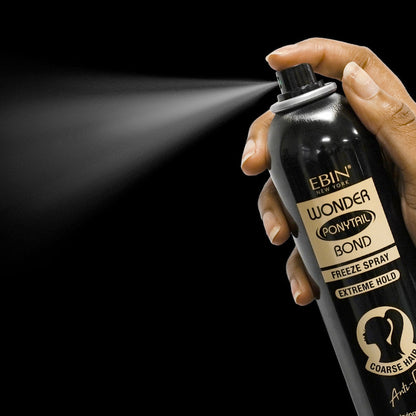 EBIN WONDER PONYTAIL BOND FREEZE SPRAY 8 OZ.
