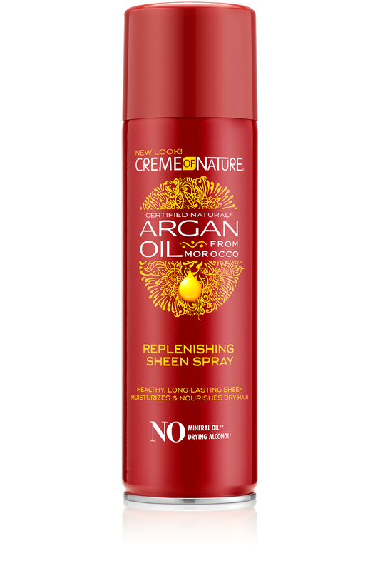 CRÈME OF NATURE ARGAN OIL REPLENISHING SHEEN SPRAY 11.25 OZ.