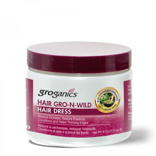 HAIR GRO N WILD HAIR-DRESS 6 OZ.