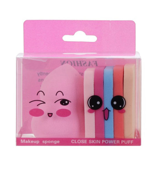 FASHION MAKEUP SPONGES 6PC
