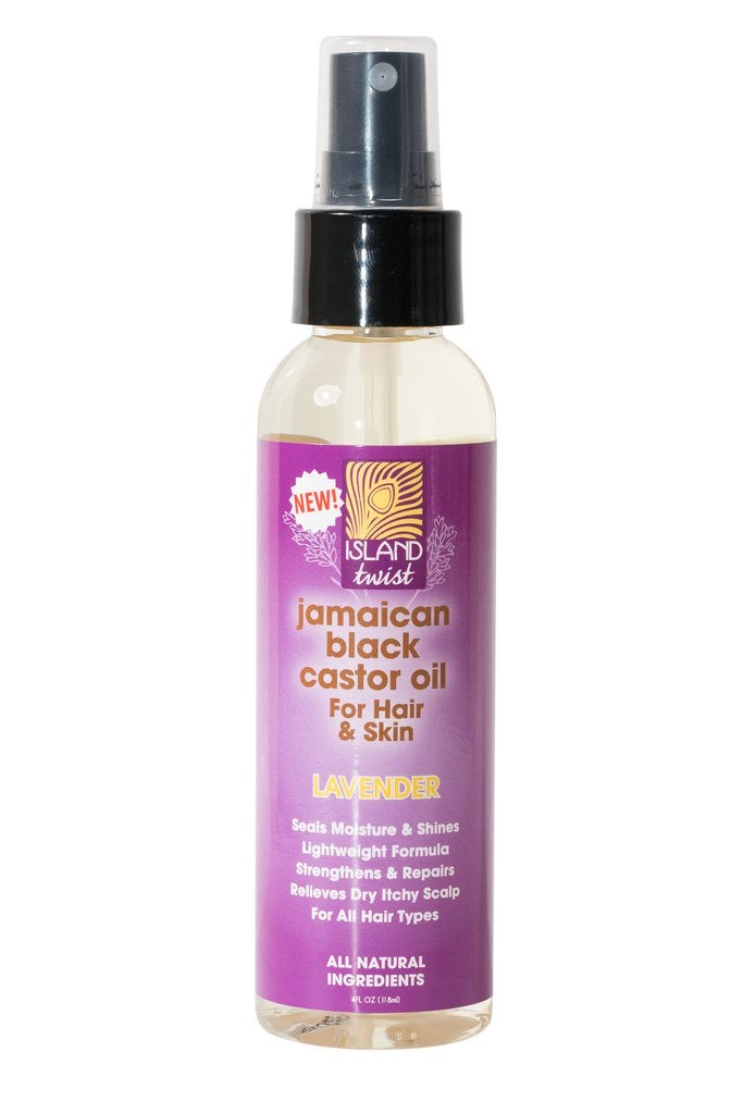 AUTHENTIC JAMAICAN BLACK CASTOR OIL SPRAY 4OZ.