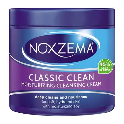 NOXZEMA DEEP CLEANING CREAM PLUS MOISTURIZER 12 OZ.