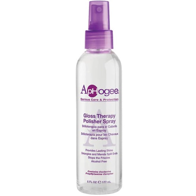 APHOGEE GLOSS THERAPY POLISHER SPRAY 6 OZ.
