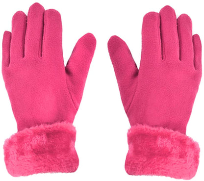WOMEN’S FLEECE WARM HAT SET