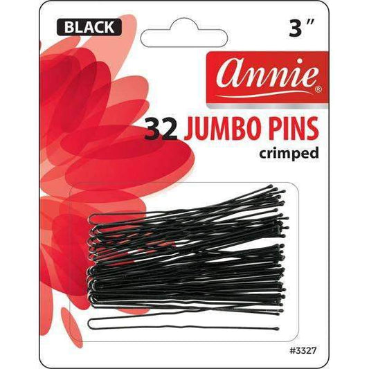 ANNIE JUMBO HAIR PINS 3”