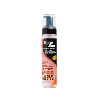 SHINE ‘N JAM SUPREME FOAM WRAP MOUSSE 8 OZ.