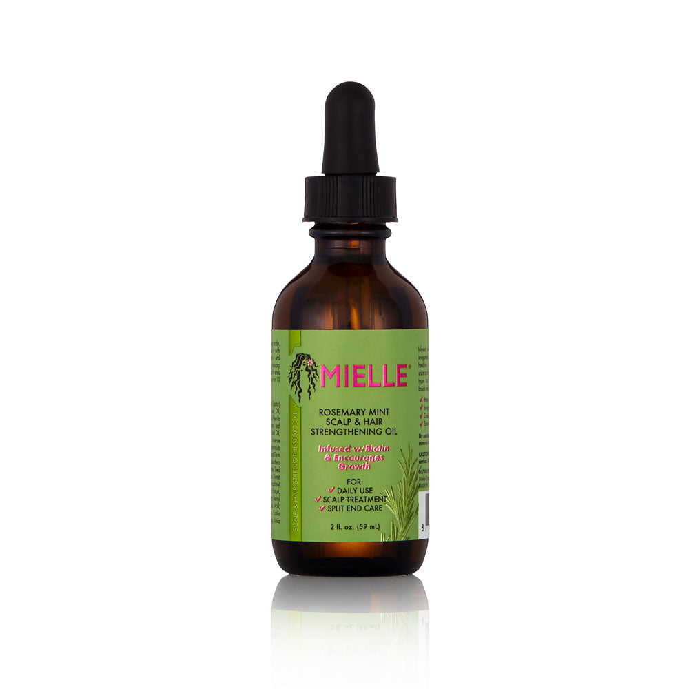 MIELLE ROSEMARY MINT SCALP & HAIR STRENGTHENING OIL 2 OZ.