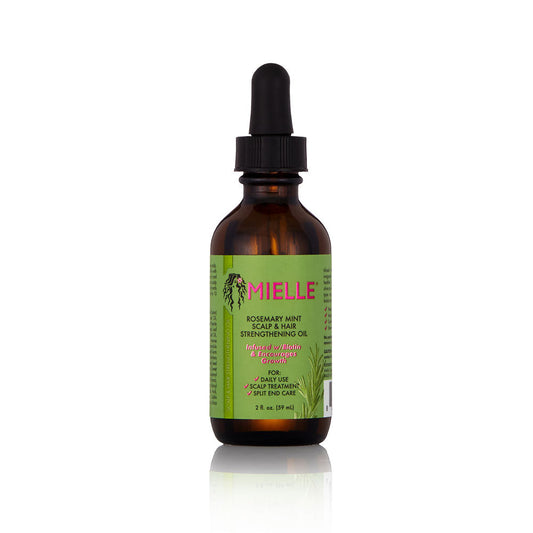 MIELLE ROSEMARY MINT SCALP & HAIR STRENGTHENING OIL 2 OZ.