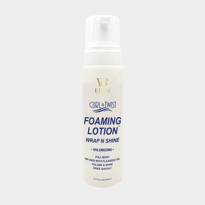 EBIN CURL & TWIST FOAMING LOTION 8 OZ.