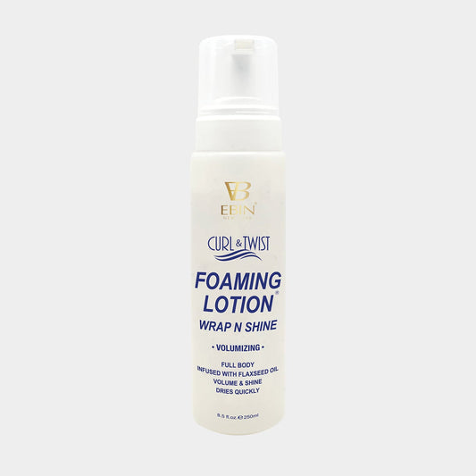 EBIN CURL & TWIST FOAMING LOTION 8 OZ.