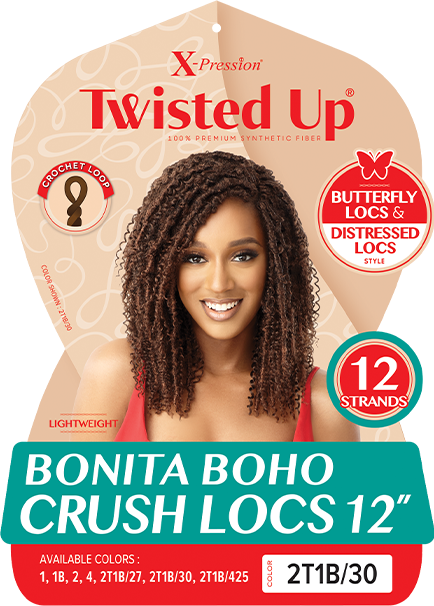 OUTRE BONITA BOHO CRUSH LOCS 12″