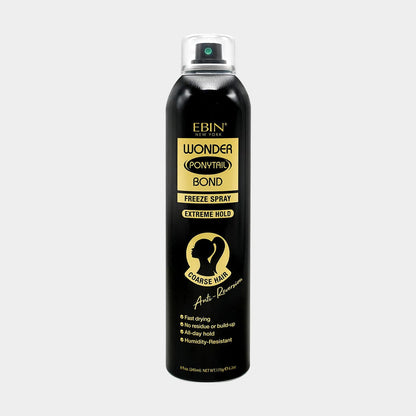 EBIN WONDER PONYTAIL BOND FREEZE SPRAY 8 OZ.