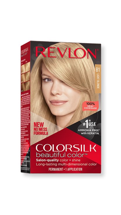 REVLON COLORSILK BEAUTIFUL COLOR PERMANENT HAIR DYE