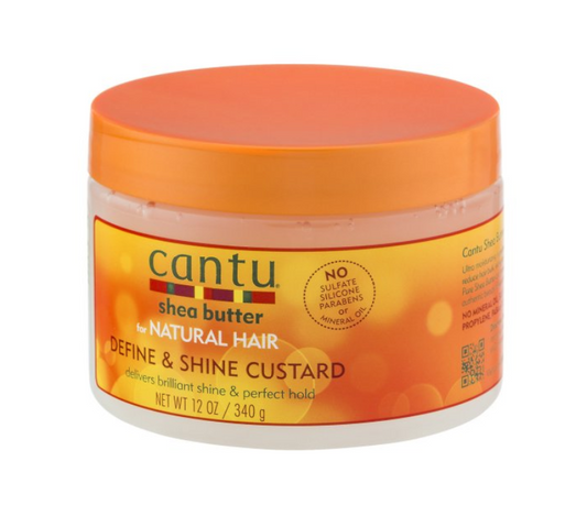 CANTU NATURAL HAIR DEFINE & SHINE CUSTARD 12OZ