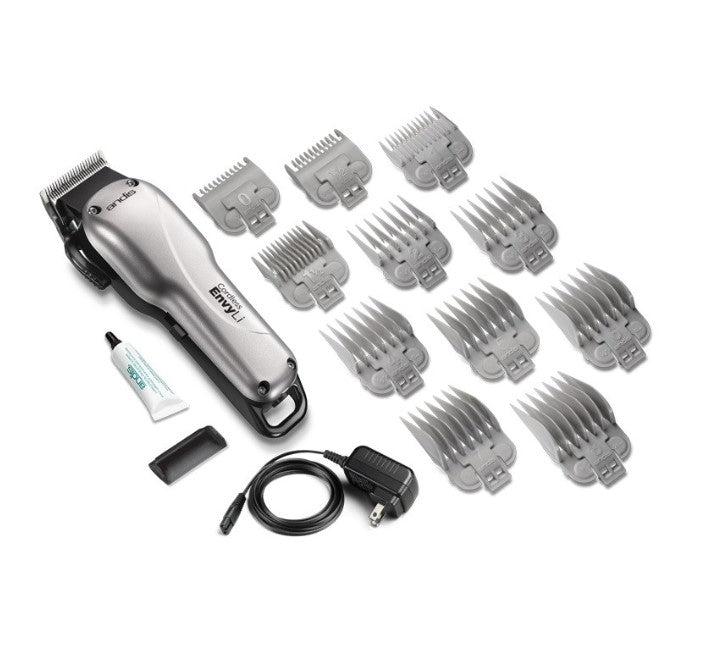 ANDIS BEAUTY MASTER US-1 + ADJUSTABLE BLADE CLIPPER (CHROME) #66360