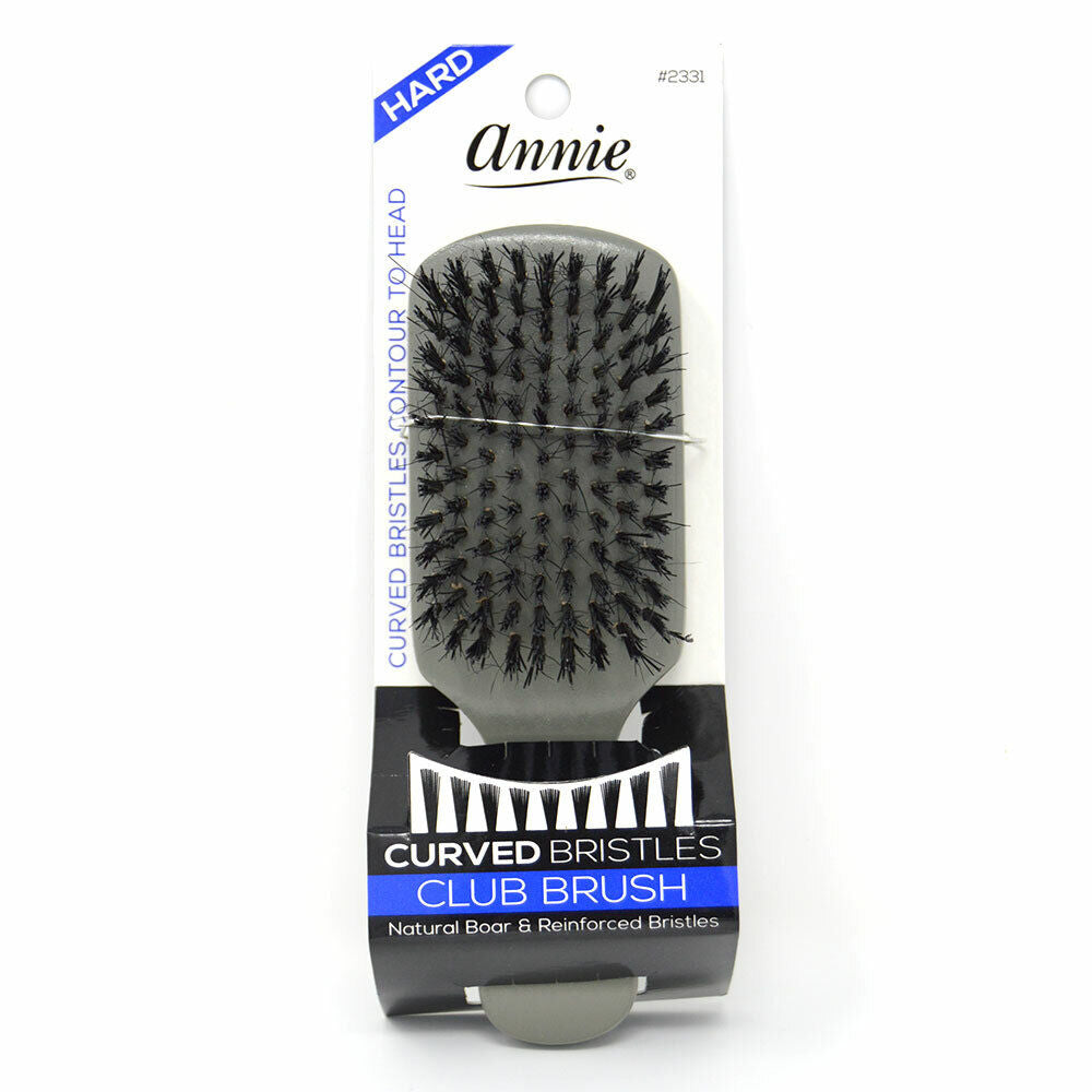 ANNIE HARD CURVED BRISTLES BRUSH