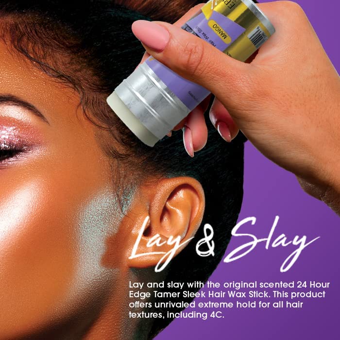 EBIN 24 HOUR EDGE TAMER SLEEK HAIR WAX STICK - MANGO 2.7OZ.