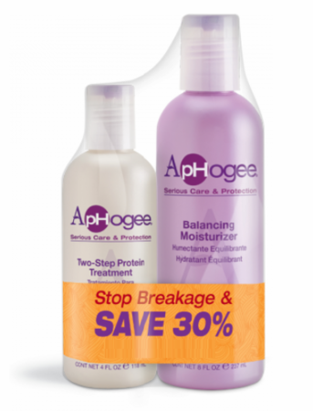 APHOGEE BALANCING MOISTURIZER & TWO-STEP PROTEIN TREATMENT