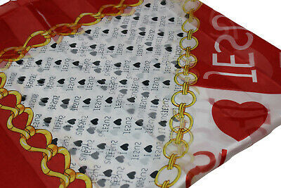 I LOVE JESUS SATIN SCARF
