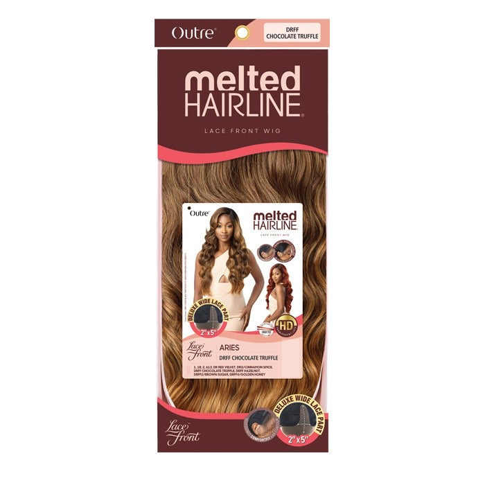 OUTRE SYNTHETIC MELTED HAIRLINE DELUXE WIDE HD LACE FRONT WIG ARIES