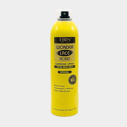 EBIN WONDER LACE BOND WIG ADHESIVE SPRAY - EXTRA MEGA HOLD