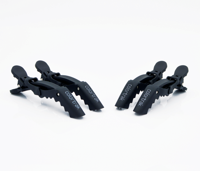 COLORTRAK 4PK RUBBERIZED CROC CLIPS