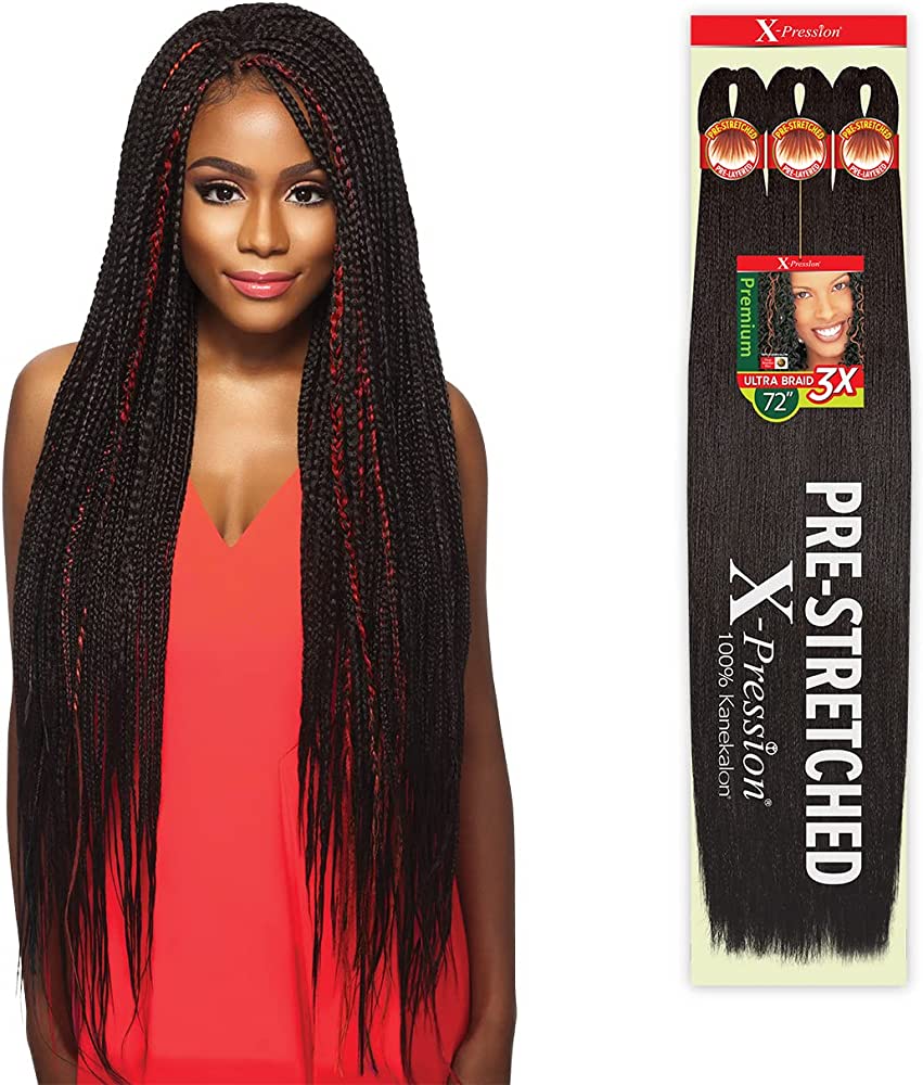OUTRE 3X X-PRESSION PRE-STRETCHED BRAID 72"