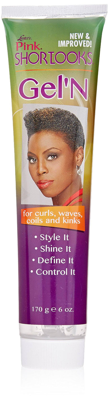 LUSTER'S PINK SHORTLOOKS GEL'N (6 OZ.)
