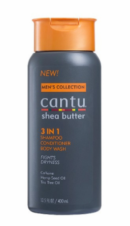CANTU MEN’S COLLECTION 3-IN-1 SHAMPOO/CONDITIONER/BODYWASH 13.5 OZ.