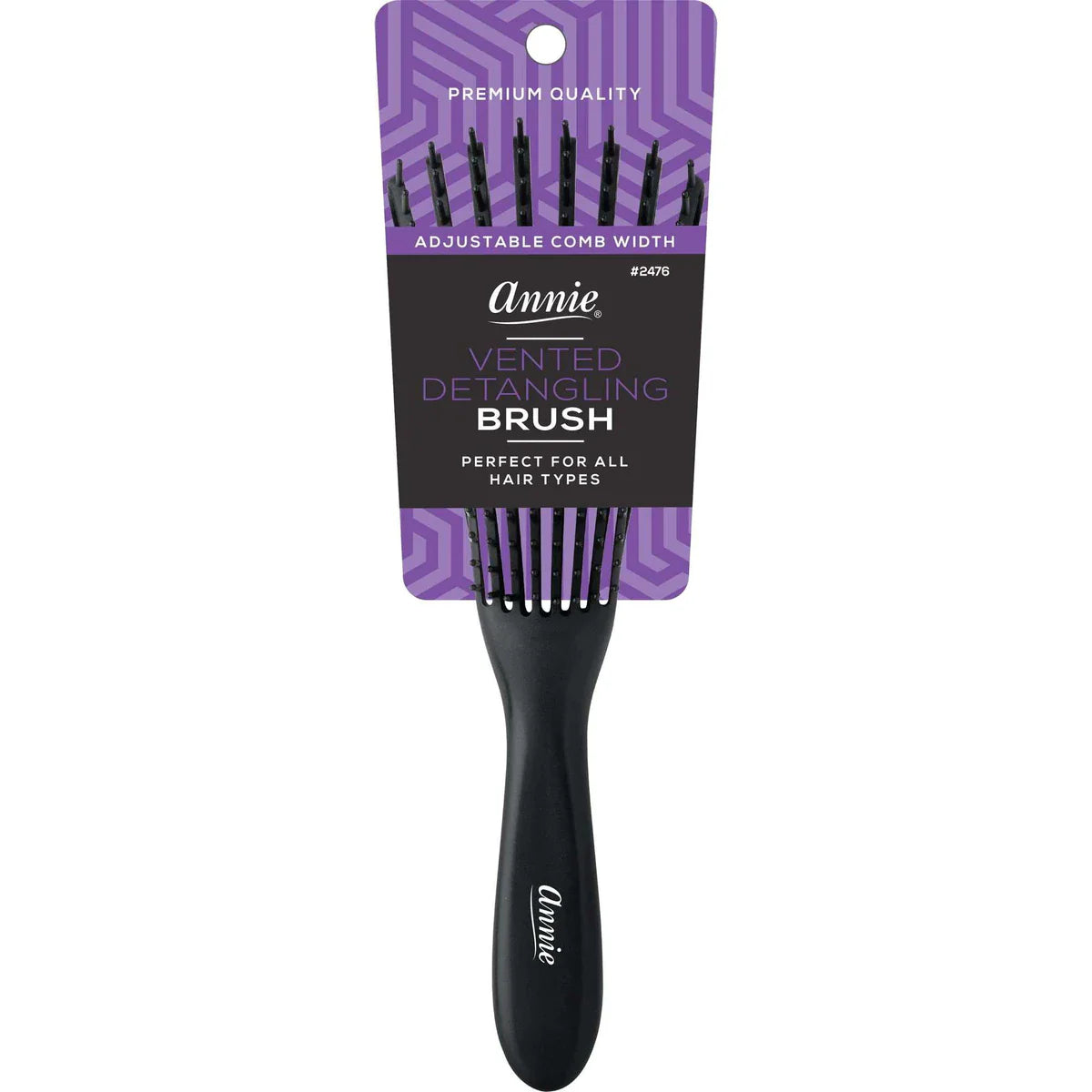 ANNIE VENTED DETANGLER BRUSH 8 ROW