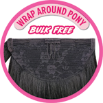OUTRE SYNTHETIC PRETTY QUICK WRAP PONYTAIL JUMBO BOX BRAID 32"
