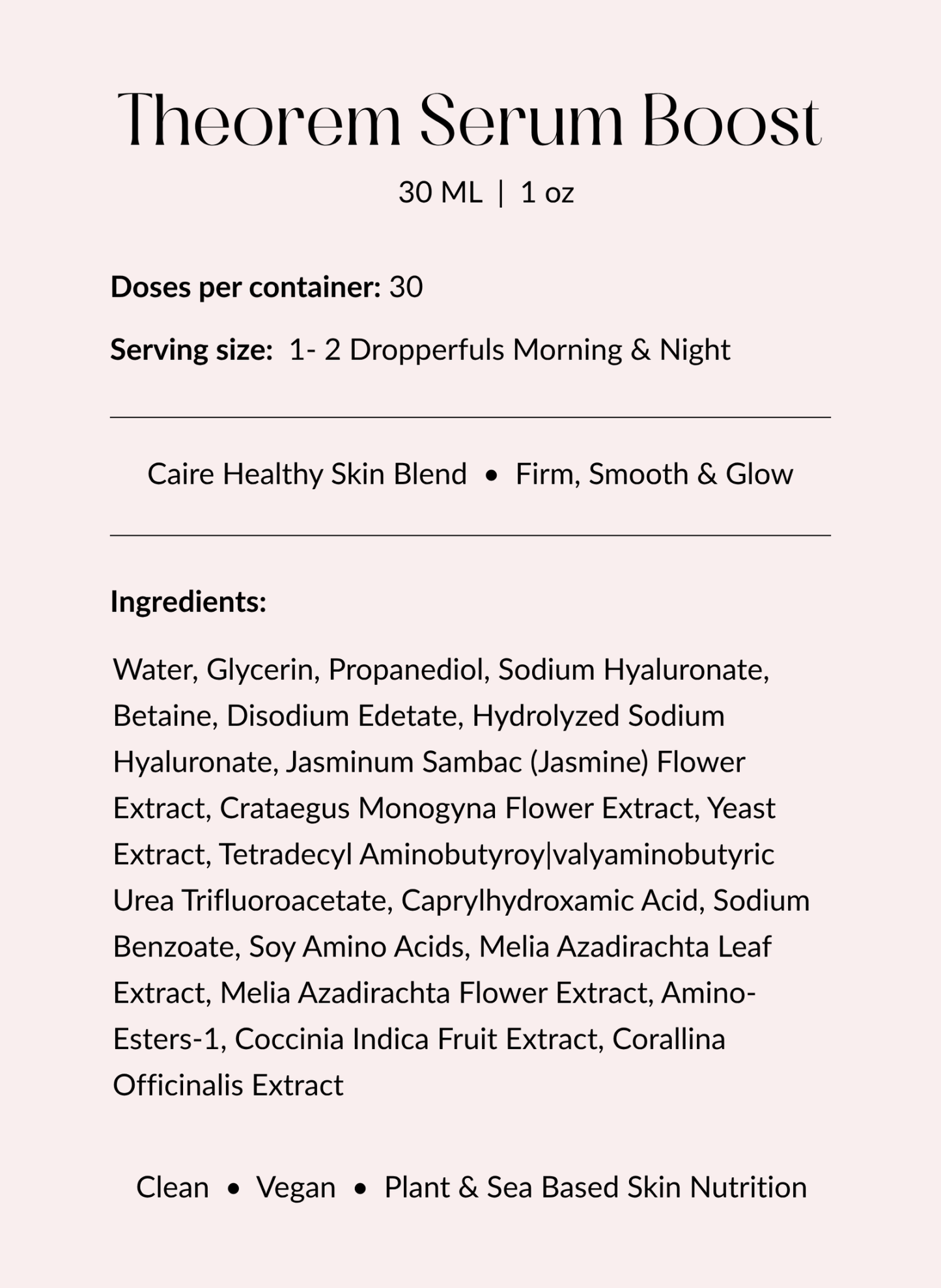 Theorem Serum Boost