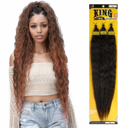 KING TIPS WET & WAVY 28" 3X